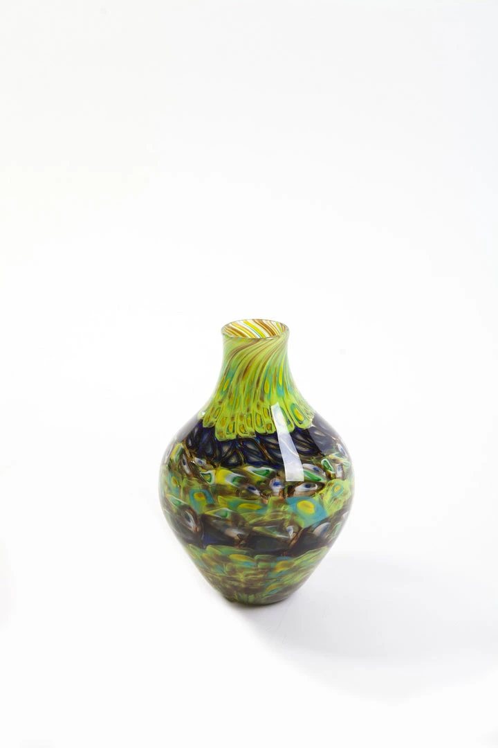 Brien Strancar (Toledo, OH) Brien Strancar Blown Glass Murrini Amphora 1 Brien Strancar (Toledo, OH) Brien Strancar Blown Glass Murrini Amphora