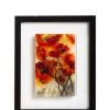 Kristen Dukat (Findlay, OH) Art & Artists Kristen Dukat "Poppies" Fused Glass Picture