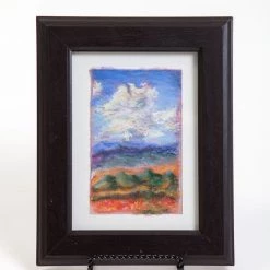 Kristen Dukat (Findlay, OH) Art & Artists Kristen Dukat "Big Sky" Pastel Glass Wafer Picture
