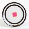 Kate Spade New York Black Stripe Dinner Plate Household