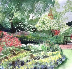 Findlay Art League (Barb Hahn) Art & Artists Barb Hahn: “Garden Lady” Fine Art Print