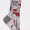 Clothing & Accessories BlueQ Women's Crew Socks: Being Normal Was Boring
