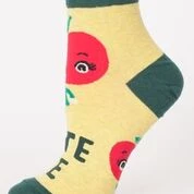 Clothing & Accessories BlueQ Women's Ankle Socks: Bite Me