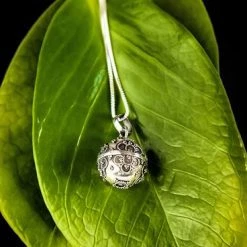 Objects Of Desire Artful Living Clothing & Accessories Bali "Flower" Sterling Silver Fair Trade Dream Ball
