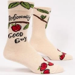 BlueQ Men's Crew Socks: Reasonably Good Guy