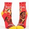 BlueQ Women's Ankle Socks: Boss Lady "Giddy Up"