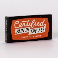 BlueQ Gum: Certified Pain In The Ass