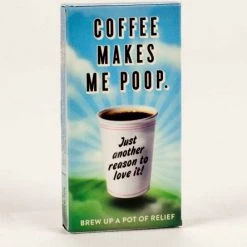 BlueQ Gum: Coffee Makes Me Poop Household