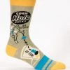 Clothing & Accessories BlueQ Men's Crew Socks: Corn Hole Socks, So Stupid