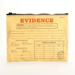 BlueQ "Evidence" Zipper Pouch