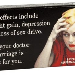 BlueQ Gum: Ask Your Doctor If Marriage Is Right For You.