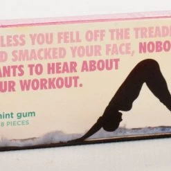 BlueQ Gum: Nobody Wants To Hear About Your Workout