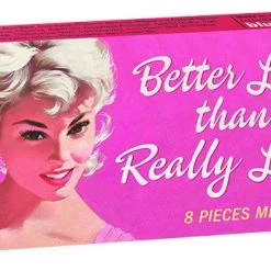 BlueQ Gum: Better Late Than Really Late Household