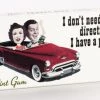 BlueQ Gum: I Don't Need Directions