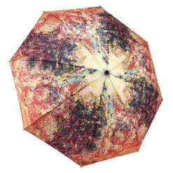 Clothing & Accessories Galleria Folding Umbrella: Monet's "Rose Garden"