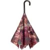 Clothing & Accessories Galleria Reverse Close Umbrella (Monet's "Garden Path")