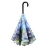 Clothing & Accessories Galleria Reverse Close Umbrella (Monet's "Water Lilies")