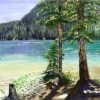 Findlay Art League (Barb Hahn) Barb Hahn: “Fairy Lake” Fine Art Print Art & Artists