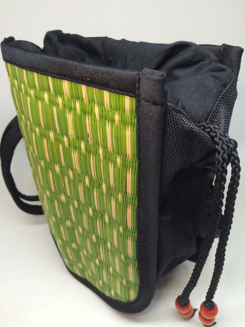 Baskets Of Cambodia Saraye Tatami Style Purse: La Hong Model Day Bag 1 Baskets Of Cambodia Saraye Tatami Style Purse: La Hong Model Day Bag