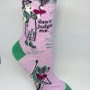 BlueQ Women's Crew Socks "Don't Judge Me"