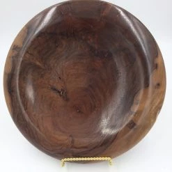 Richard Ruehle (Findlay, OH) Local Artist Of The Week: Richard Ruehle-Walnut Burl Platter