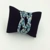 Clothing & Accessories Suzie Blue Mixed Bead Cuff Bracelet
