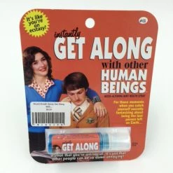 Just For Laughs BlueQ Breath Spray "Instantly Get Along With Other Human Beings"