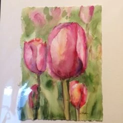 Kristen Dukat (Findlay, OH) Kristen Dukat "Medium" Original Watercolor (Unframed)