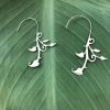 Objects Of Desire Artful Living Bali "Kali" Sterling Silver Fair Trade Earrings Clothing & Accessories