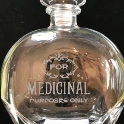 Objects Of Desire Artful Living Luigi Bormioli "Medical Purposes" Decanter Household