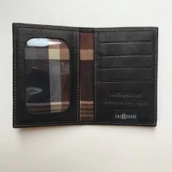 Objects Of Desire Artful Living Clothing & Accessories Fair Trade Leather Bi-Fold Card Wallet