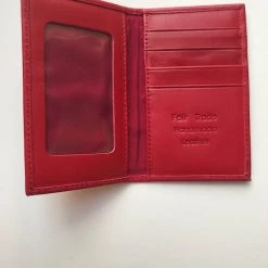 Objects Of Desire Artful Living Clothing & Accessories Fair Trade Leather Bi-Fold Card Wallet