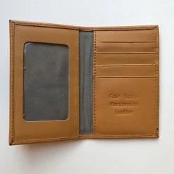 Objects Of Desire Artful Living Clothing & Accessories Fair Trade Leather Bi-Fold Card Wallet