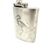 Jaguar Heron & Cattails Stainless Steel Flask
