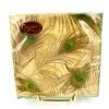 Caspari Peacock Gold Cocktail And Luncheon Napkins