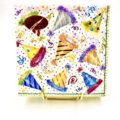 Household Caspari Hats Off Cocktail Napkins