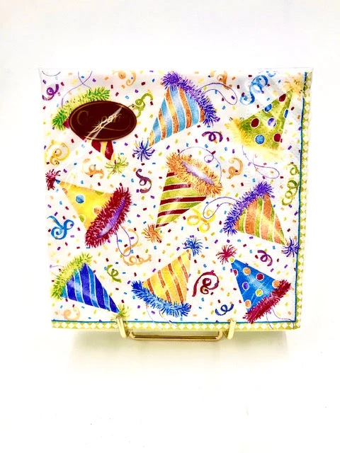 Household Caspari Hats Off Cocktail Napkins 1 Household Caspari Hats Off Cocktail Napkins