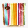 Caspari Beach Stripe Cocktail Napkins Household