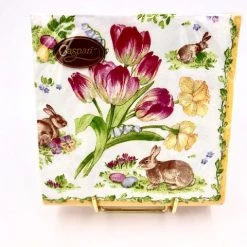 Caspari Easter Bouquet Cocktail Napkins Household