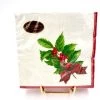 Household Caspari Holiday Holly Ivory Linen Cocktail Napkins