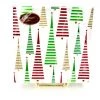 Caspari Modern Christmas Trees Cocktail & Dinner Napkins Household
