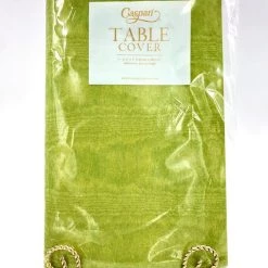 Caspari Moire Green Table Cover Household