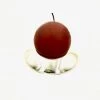 Argenesi Round Candleholder With Ball Candle Household