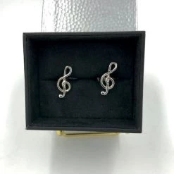 Objects Of Desire Artful Living Cufflinks-Treble Clef (sterling Silver) Clothing & Accessories