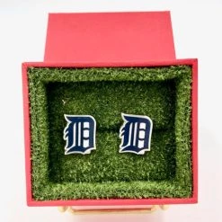 Objects Of Desire Artful Living Clothing & Accessories Cufflinks-Detroit Tigers
