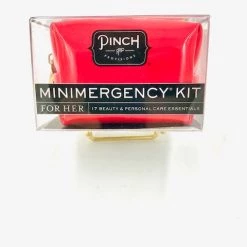 Clothing & Accessories Pinch Minimergency Kit For Her-Red