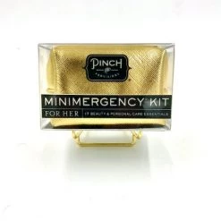 Pinch Minimergency Kit For Her-Metallic Gold Clothing & Accessories