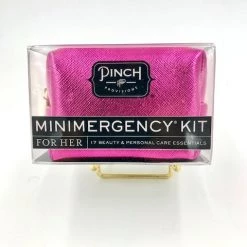 Pinch Minimergency Kit For Her-Metallic Pink