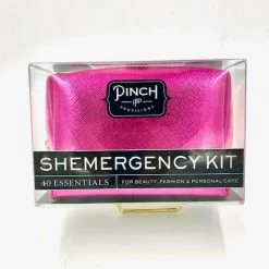 Clothing & Accessories Pinch Shemergency Kit-Metallic Pink
