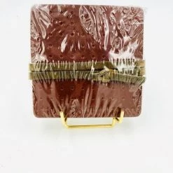 Objects Of Desire Artful Living American Leather Drink Coaster Set (4) Household